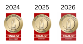 Local Business Awards Inner West finalist 2024, 2025 and 2026